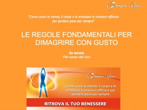 Percorso Serale - Dimagrire con Gusto