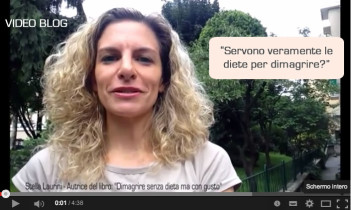 video blog-dimagrire con gusto